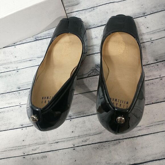 Stuart Weitzman Woman's SZ 10M Stiletto Heel Platform Shoes Peep Toe. - Picture 8 of 12